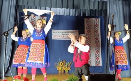 Младежки фолклорен празник по повод Деня на музиката се проведе  в село Малина