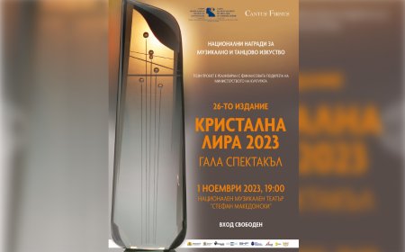 Арто Чифчиян, Духов оркестър и Български камерен оркестър са номинирани за „КРИСТАЛНА ЛИРА 2023“.