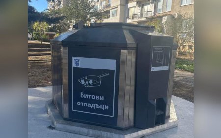Вкопаните контейнери за битови отпадъци в Каварна вече могат да се ползват