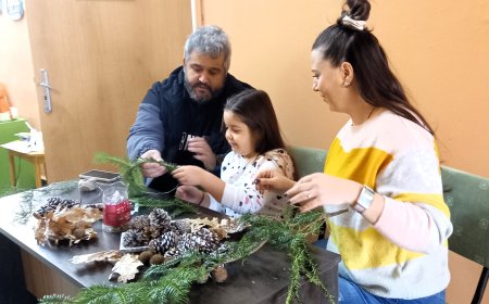 Коледна работилничка за родители и деца отвори врати в Общински детски комплекс - Каварна