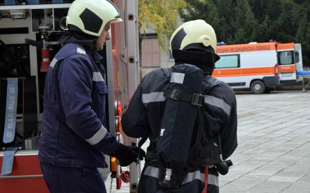Пожар в килия на РС "Изпълнение на наказанията". Мъж е с отравяне с въглероден двуокис