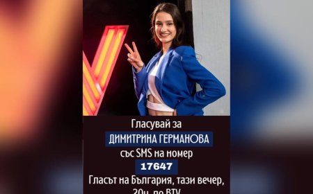 Да подкрепим Дими Германова в Гласът на България довечера със SMS на номер 17647