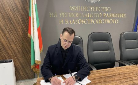 Йордан Йорданов подписа анекса към споразумението за изграждане на битова канализация в Рилци за етапите 2, 3 и 4