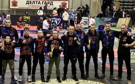 СИЛА: Бойците на "Десант" с невероятно представяне в кикбокс турнир "Топ Тен Пловдив"