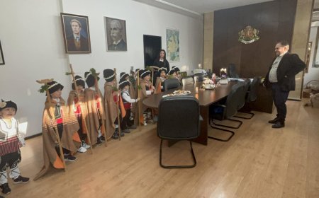 Малки коледари наричаха за здраве в Тервел