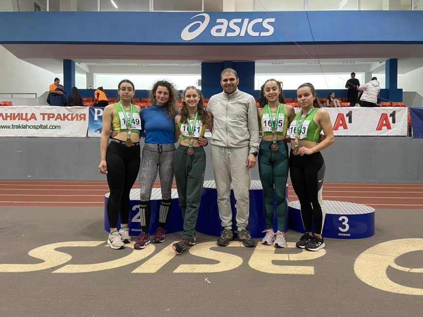 Лекоатлетките от клуб "Добруджа" се завърнаха с бронз от Национален шампионат в София