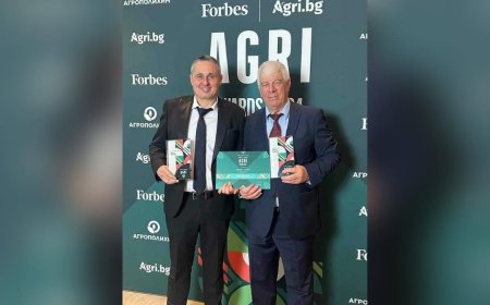 Земеделецът Кирил Жендов с две награди от AGRI AWARDS 2024