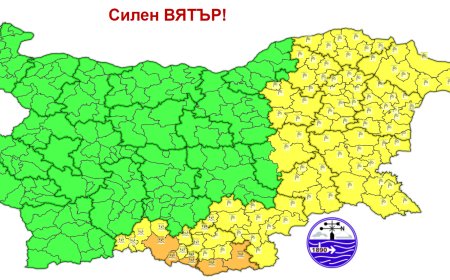 И утре жълт код за бурен вятър в Добричка област