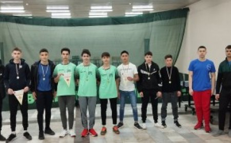 Завърши общинският етап на Ученическите игри по тенис на маса за момчета от 8 до 10 клас