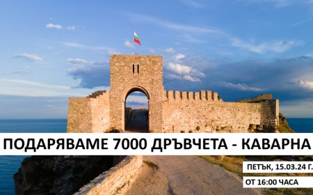 Гората.бг подарява 7000 дръвчета на жителите на Каварна