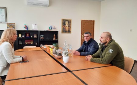 Областният управител на Добрич проведе работна среща с ръководството на СИДП - Шумен