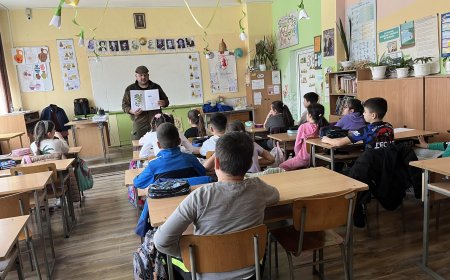 Урок по Горска педагогика в СУ „Йордан Йовков” в Тервел