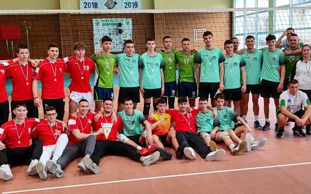 ЕГ „Гео Милев” първенец в общинския етап на ученическите игри по волейбол за юноши