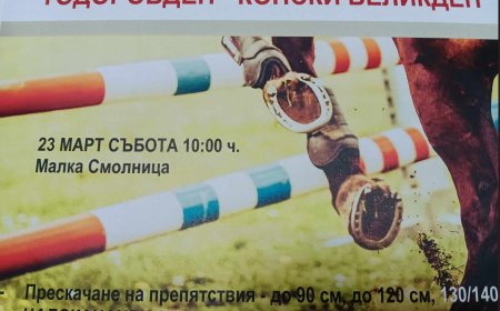 Между 12 и 14 коня ще се включат в надпреварата на Тодоровден в с.Малка Смолница