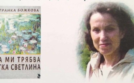 Днес е премиерата на новата поетична книга на Петранка Божкова