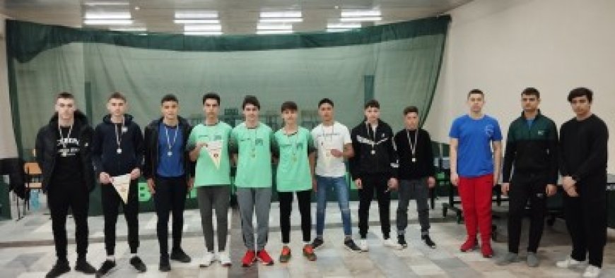 Завърши общинският етап на Ученическите игри по тенис на маса за момчета от 8 до 10 клас