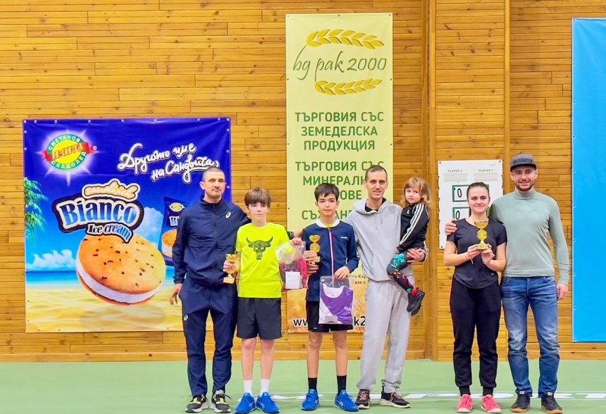 Тенисисти на ТК „Изида“  - Добрич спечелиха Регионален турнир по тенис за юноши и девойки до 14 години