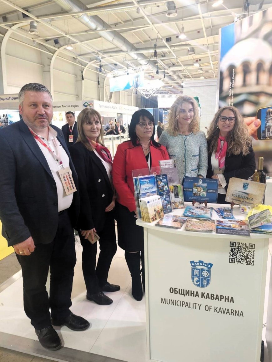 Община Каварна с щанд на туристическото изложение ВАКАНЦИЯ & СПА Експо