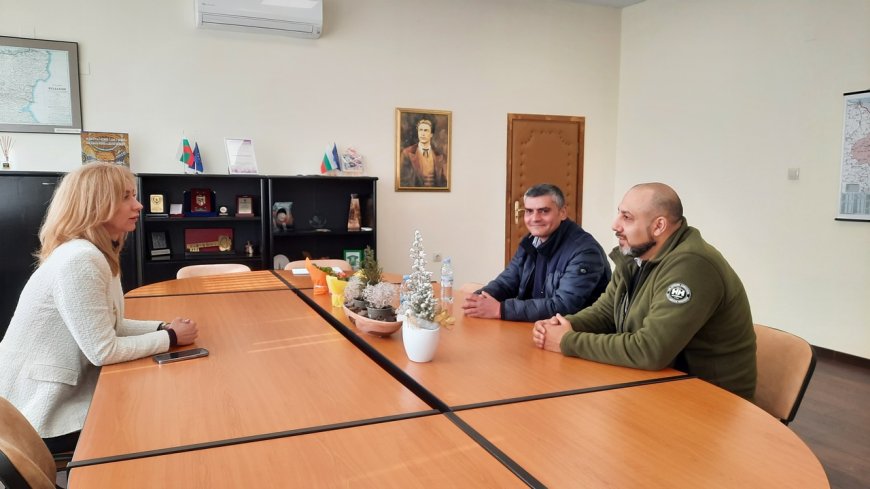 Областният управител на Добрич проведе работна среща с ръководството на СИДП - Шумен