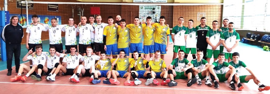 ПМГ „Иван Вазов” първи в общинския етап по волейбол юноши на ученическите игри
