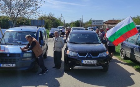 Протестът на жителите на селата около Дуранкулак продължава