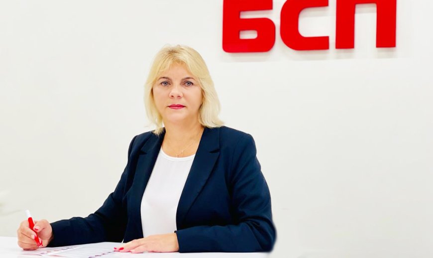 Мая Димитрова - водач на листата за парламентарните избори на БСП за 8 МИР