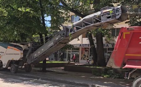 Активни строителни дейности се извършват вече на Центъра