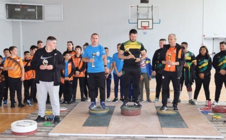 Турнир по вдигане на тежести сложи край на Седмицата на спорта в Генерал Тошево