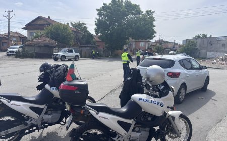 10 задържани  в Добрич при специализирана полицейска операция днес