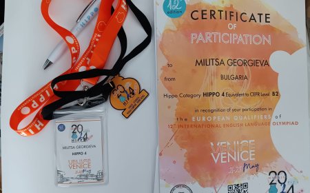 Престижно  представяне на  дете от Добрич на Hippo 4