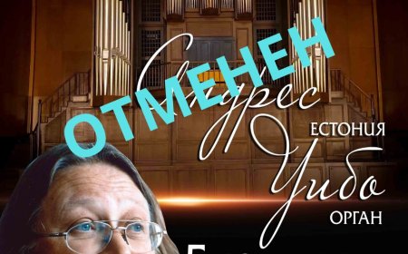 Концертът на Андрес Уибо от Естония се отменя