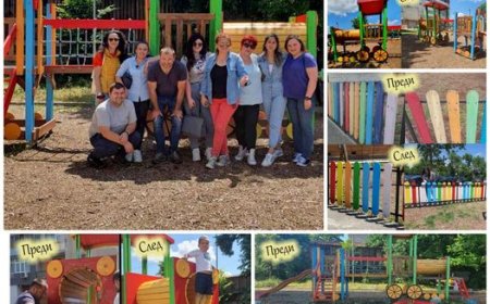 Благотворителна кампания на местна фирма в Деня на детето