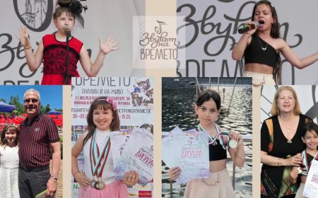 Изпълнители от студио за певци "Shining voices" – Добрич са сред призьорите в конкурса „Звукът на времето"