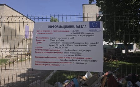 Започнаха ремонтите в две детски градини в Добрич