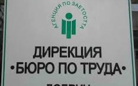Равнището на безработица в Добричка област през май 2024г. е 4,48%