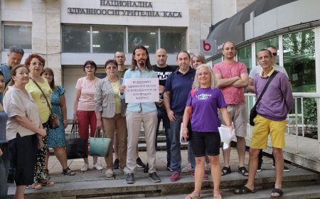 Фармацевти от област Добрич протестираха заради промените в Здравната каса