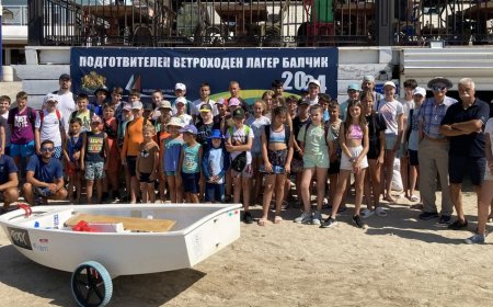 Националният отбор по ветроходство тренира в Балчик
