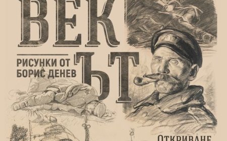 ЧОВЕК/ЪТ. СЛЕДИ НА ФРОНТА – рисунки от Борис Денев гостува в Добрич