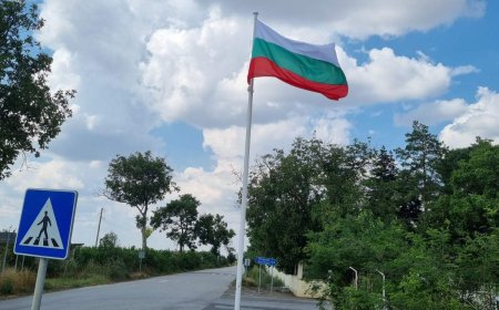 В още пет села в община Добричка се вее националният флаг на България