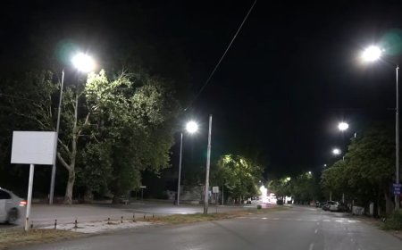 680 енергоефективни лампи се монтират по главните пътни артерии на Добрич