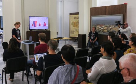 Три дами се представиха в първия ден на пленера „Хартията – Същност и намеса“