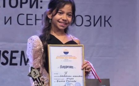 Ванеса Кънчева от студио "Shining voices" в челната тройка на конкурса „Дунавски звезди”