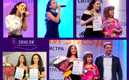 Преслава Тодорова и Доника Димитрова от Студио „Зонели“ с престижни награди от Националния конкурс „Дунавски звезди“