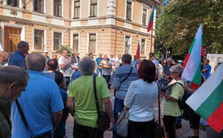 Протестно шествие срещу изграждането на ветроенергийни паркове се проведе в Добрич