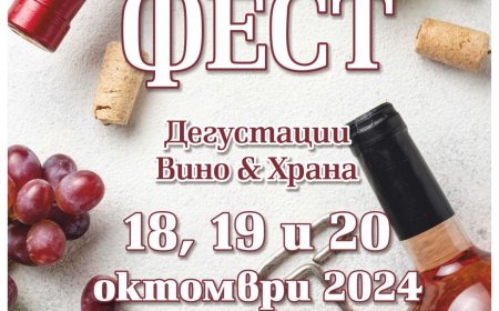 Добрич посреща осмото издание на винения фест с ароматни вина и изискани мезета