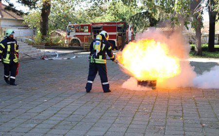 Показно занятие за защита при бедствия проведоха в ОУ 'Христо Смирненски', Генерал Тошево