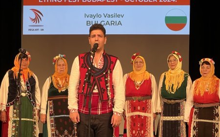 Награди за фолклорни групи от община Каварна от етнофестивал  в Будапеща