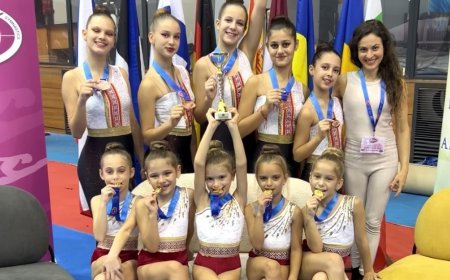 Клуб „Виктория” от Добрич с триумф на „16th Academic AGG Cup” – злато и бронз за младите гимнастички