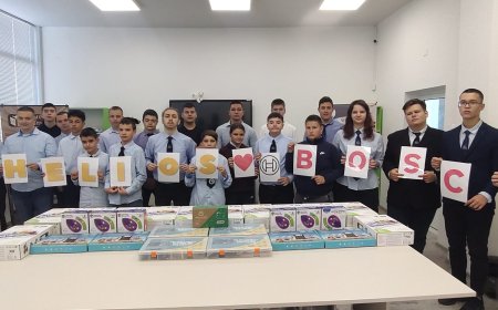 Bosch направи дарение на стойност над 8000 лв. на СУ "Л. Каравелов"