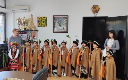Малки коледари от Тервел наричаха за здраве и благоденствие